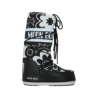 Unisex čizme Moon Boot Icon flower black/white