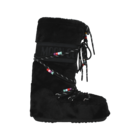 Ženske čizme Moon Boot Icon faux fur bead black