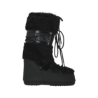 Ženske čizme Moon Boot Icon Faux Fur Black