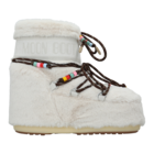 Ženske čizme Moon Boot Icon low faux fur cream